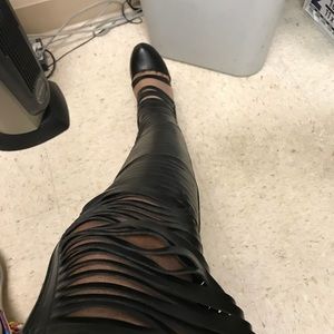 Strapped boots brand new!!!!